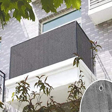 iPenty, copertura per schermo da balcone, resistente alle intemperie, protezione per la privacy, per cortile, terrazza, balcone, veranda, recinzione per interni