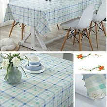 LDDLDG - Tovaglia rettangolare impermeabile in vinile PVC, per giardino, cucina, esterno o interno, colore: B, dimensioni: rotondo 135 cm