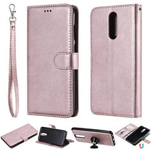 Bear Village Cover Huawei Mate 10 Lite, Custodia Premium Flip Custodia per Huawei Mate 10 Lite, Custodia con Porta Carte e Chiusura Magnetica, Oro Rosa