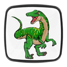 Dinosauro del fumetto Pomelli per Porta Set di 4 Pomelli per Mobili Manopole per Cassetti Cucina Armadio Vetro