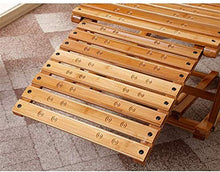 Iyom Sedia da Campeggio, Sedia a gravità Zero, Sedia a Sdraio Sedia da Giardino Regolabile per Balcone Sedia Pieghevole in bambù Portatile Lettini Estivi da Esterno con Massaggio ai Piedi