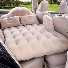 Lettino da viaggio Lettino da viaggio Motivo a onde Comes With Sedile Un ingranaggio capo SUV posteriore letto gonfiabile affollamento materassino da campeggio Comfort Bed Car Travel 6-3