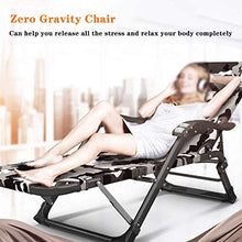 HXCD Sedia a Sdraio a gravità Zero per Giardino, Sedia a Sdraio Pieghevole reclinabili Pieghevoli in Metallo Resistente Lettino reclinabile Rilassante Portatile mobili da Giardino per Prato all'a