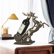 Elegante Semplicità Alce Europeo e Americano Portabottiglie Raffreddatore Di Vino Decorazioni per la Casa Scaldamani Regalo Di Matrimonio Mestieri in Resina Ornamenti Fatti a Mano Animali Rame Bello