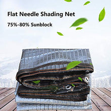 Rete ombreggiante Telo A Rete in Tessuto per Tende Pesanti, 75% -80% Resistente Ai Raggi UV Piante di Isolamento di Raffreddamento Copertura della Rete da Giardino (Size : 4x4M)