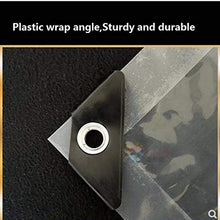 Tela da Vela Trasparente Piante Antipioggia Panno Capanno Balcone Impermeabile incatramata Auto Camion Tarp Visibile (Color : Clear, Size : 2X2m)