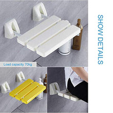 AGWa Sedile doccia sedia Parete 2 Colore facoltativo Bagno Sgabello,bianca