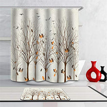 LIYAN Combinazione Bagno. Immagini Chiare E Colori Vivaci Rendono Il Tuo Bagno Pieno di Vita. Accessori da Bagno. Foresta d'Autunno. Foglie Cadute.