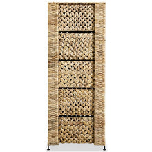 Tidyard Armadietto Portaoggetti 6 Cesti Giacinto d'Acqua,Cassettiera in Bamboo per Ufficio armadietto Bagno 47x37x100 cm