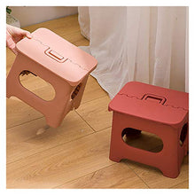 KOLOSM Sgabello Pieghevole da Bagno Sgabello Pieghevole Steo Super Forti Sgabelli Stelle Premium Sgabello Pieghevole Pieghevole per Bambini Adult Garden Bathroom (Color : Size L Green)