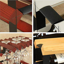 Wine Rack Holder 6 Bottle Wine Rack -Solid legno Multi-Function Piano Vino Shelf Calice Hanging Shelf WTZ012 (Color : Red wine)