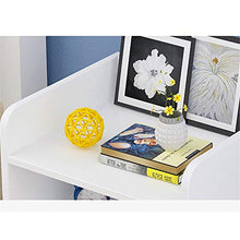Comodino Comodino con 3 cassetti tabelle Wood End Comodino armadietto Laterale Beige Bianco Arredamento Moderno (Colore : Bianca, Dimensione : 33 * 30 * 59cm)