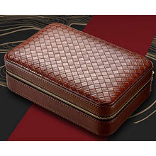 YUTRD ZCJUX Desktop Desktop Cigar Box - Fatto a Mano in Pelle Resistente all'Uso e sigillato Portatile Cigar Box