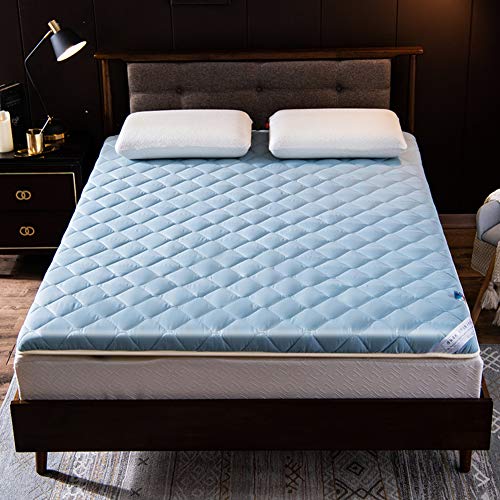 JRG Addensare Pieghevole Tatami Floor Mat, Giapponese Letto Materasso Antisdrucciolo Trapuntato Studente Dormitorio Multi-Strato. Tufted Futon da Terra Tappetino-k 90x200x6cm