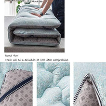 LJ Futon Tatami Materassino, Anti-Slip Giapponese Tatami Tatami Futon Futon Coprimaterasso Imbottito Dormire Pad Student (Color : B, Size : 120x200cm(47x79inch))