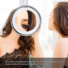 BD.Y Specchio cosmetico Specchio cosmetico da Donna LED 10X Specchio cosmetico ingranditore Specchio da Barba Flessibile Girevole Girevole a 360 Gradi
