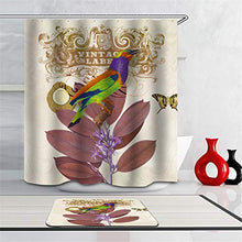 LIYAN Combinazione Bagno. Immagini Chiare E Colori Vivaci Rendono Il Tuo Bagno Pieno di Vita. Accessori da Bagno. Cuculo. Fiori.
