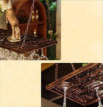 Sebasty Cremagliere Del Vino Cremagliera Del Vino, Ripiano In Vetro Supporto Del Bicchiere Di Vino Arte Del Ferro Cremagliera Del Vino Di Vetro Sospensione Cremagliera Del Vino Vetro Champagne Cremagl