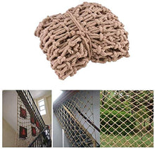 Protective net decoration / Corda della canapa soffitto coperto decorazioni netto Stair Protezione Net Tessuti a mano Mesh decorazione della parete netto tetto massimale netto 100 * 100mm griglia / 12