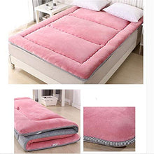 Mat pieghevole Pieghevole materasso futon Sleeping Tatami stuoia del pavimento portatile addensare Pad Tappetino di ricambio materasso pieghevole futon giapponese ( Color : Pink , Size : 100x200x8cm )