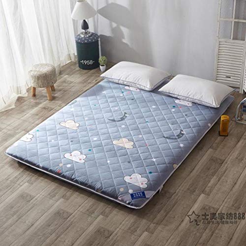 LXSHMF Dormire Tatami Materasso da Terra,Traspirante Futon Materasso Tatami Opaco Portatile Pieghevole Pad Morbido Spesso Giapponese per Casa Dormitorio per Studenti Materassi B 100x190cm(39x75inch)