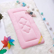 YXXCD Bambino Materasso Futon Tatami Materasso Tappetino, Morbido Confortevole Pavimento Bambino Asilo Infantile Domestico-Rosa 70x140cm(27x55inch)