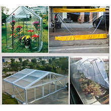 MTYLX Grande Tela Cerata Resistente, Teloni, Tela Cerata, Occhielli Rinforzati Telo Trasparente Impermeabile in Pvc, Telo Di Copertura per Campeio All'Aperto,un,1,4 * 2 M