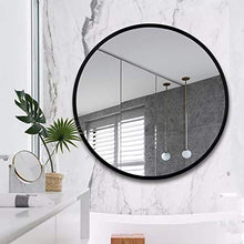KUWD Specchio per Il Trucco, Specchio da Parete del Bagno, Specchio Rotondo Autoadesivo, Adatto per Soggiorno, Camera da Letto, Scala, Decorazione del Corridoio