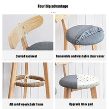 Sedia da ufficio Sedia for computer Sedia in legno massello Sgabello ad alta sgabello Sgabello Sgabello domestico Nordic Bar Sgabello Semplice bar tavola e sedia Sgabello Sgabello Sgabello Sgabello Sg