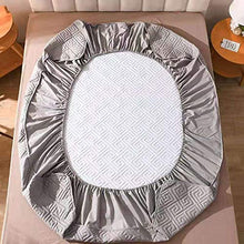 WWQQ Custodia Materasso Copriletto Profonda Lenzuola con Angoli Protezione Doppia/Singola Coprimaterasso per Letto all-Inclusive Addensare E Svolgere Un Ruolo Impermeabile, Anti-Acaro, Antibatterico
