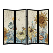 Room Screen Even Decorazione Classica del Salone di Fascino, Schermo Decorativo a 4 Pannelli di Legno di Design, schermi Esterni per divisorio Pieghevole per Privacy Patio
