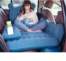 Lettino da viaggio Letto gonfiabile multifunzionale auto materasso gonfiabile doppio protezione deflettore SUV aria materasso for Cars- aria materasso for Viaggiare in auto 5-21 ( Color : Blue )