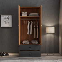 LiChaoWen Armadio Assemblaggio Assemblaggio a Due Porte Armadio Moderno Minimalista Armadio a Due Porte Piccolo Appartamento Appartamento Armadio Armadio Armadi Camera da Letto