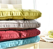 Pillowcase Cuscino per Sedile Quadrato Cuscino per Sedia per Studenti Cuscino per Sedia da Ufficio Cuscino per Sedile Imbottito Spesso Cuscino per Sedia 1 Pezzo 43 X 43 Rosso Vino