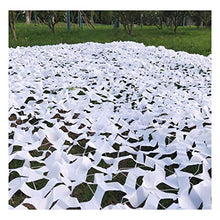 Rete mimetica ideale come protezione solare Rotolo di reticolato da camuffamento per la privacy, per bar, giardino, campeggio osservazione degli animali e molto altro ancora -Bianco 5x8m(16x26ft)