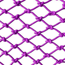 JFFFFWI Reti da Giardino Viola per Interni Balcone Rete Protettiva Costruzione Rete di Sicurezza Scale per Bambini Rete Protettiva Rete in Nylon Corda Rete per Senna per Allevamento di ANI