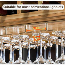 Wine Rack Portabottiglie Appeso portabottiglie da Vino, Laminato in Legno massello Naturale, Recinzione rialzata per Evitare la Caduta, portabicchieri in Ferro battuto Resistenti alla Vernice