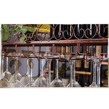 LWW Wine Rack, cremagliera di vetro di vino/a soffitto attaccatura del supporto di bottiglia del vino supporto del metallo ferro vetro vino Holder alta Cup/Altezza regolabile Rack Wine Glass,80 *