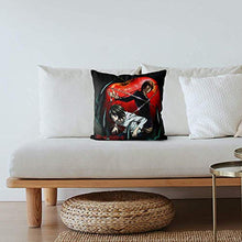 Scroll sport Death Note Poliestere Cuscino Copri Cuscino Quadrato Cuscino di Divano Luce Super Morbido Cuscino Copertura Divano Auto Decorazione Casa 18"X18