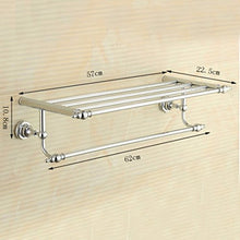 SJQKA Portasciugamani in Stile Europeo Portasciugamani Rame Bagno Asciugamano Rack Bagno Il Bagno Rack Bagno Hardware Ciondolo