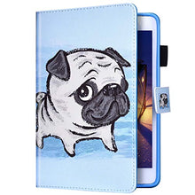 Robinsoni Custodia Compatibile con iPad Mini 1/2 / 3/4 / 5 Tablet Cover con Supporto PU Pelle Folio Flip Libretto Auto Sleep/Wake Libretto Cover Cartone Animato Libro Cuoio Portafoglio Case,Cane