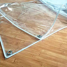 SHIJINHAO Telo Impermeabile Esterno,Custodia Trasparente Poly Tarp Tarp Duty Tarpaulin Tarpaulin Tarpaulin Trasparente con Gommommets Resistenza allo Strappo Serra Bordi Rinforzati A Serra Bordatura,