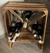 'Portabottiglie per vino di legno "ringrossi 50 x 40 x 27 cm