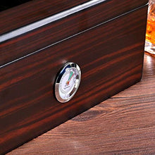 ZFF Caso Humidor Cigar Humidor Humidor - Box Legno di Cedro humidor Scatola con umidificatore umidificatore può Contenere Circa 50 sigari mantenerlo Fresco A Mano e idratante