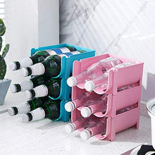 TOPCL Portabottiglie in plastica autoportante per bottiglie di vino, per piani di lavoro, collant, frigoriferi