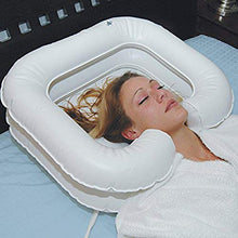 Dreamfly Lavabo gonfiabile portatile in PVC, per anziani disabili, facile da usare con shampoo sicuro