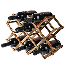 LHQ-HQ Solido Legno for Il Vino cremagliera - Pieghevole e Comoda cremagliera del Vino, casa Wine Rack Decorazioni Mestieri Living Room Decor