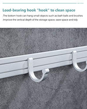 Spazio pieghevole Asciugamani in alluminio Asciugamani in alluminio Scaffale da bagno Scaffale da bagno Asciugamani da bagno Asciugamani con scaffale portasciugamani Bagno portasciugamani da bagno
