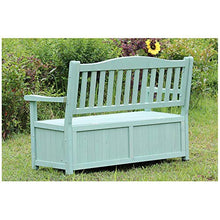Panca portaoggetti da esterno in legno, con schienale, bracciolo, sedia da giardino, panca da giardino impermeabile e resistente al sole, utilizzata per riporre giocattoli / attrezzi da giardino