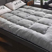 ZZX Materasso Tatami Morbido E Traspirante Materasso Doppio Futon Singolo Materasso Studentesco Giapponese Dormitorio Pieghevole Strisciante A Terra Materasso Letto Pigro, gray-120x200cm